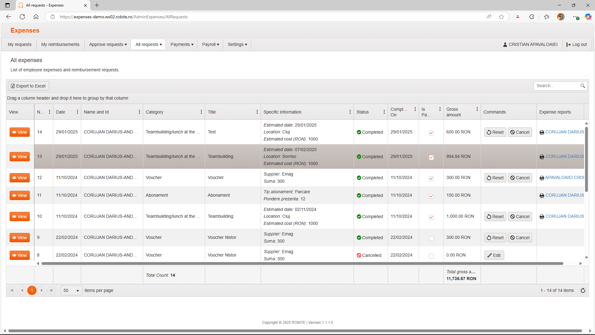 SCRIB Web Interface 4